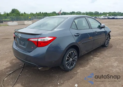 2014 Toyota Corolla S Plus z USA, uszkodzony, nr VIN 2T1BURHE2EC062336